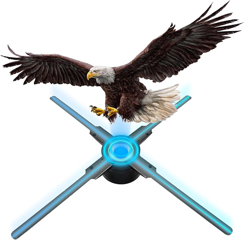 3D Hologram Fan 22 Inch/56CM,3D Holographic Fan with WiFi and Bluetooth,624 Highlight LEDs and 2000 cd/m² Brightness,1500 Free 3D Video,3D Holographic Projector for Store Display,Events,Trade Show 3D Hologram Fan 22 Inch/56CM,3D Holographic Fan with WiFi and Bluetooth,624 Highlight LEDs and 2000 cd/m² Brightness,1500 Free 3D Video,3D Holographic Projector for Store Display,Events,Trade Show