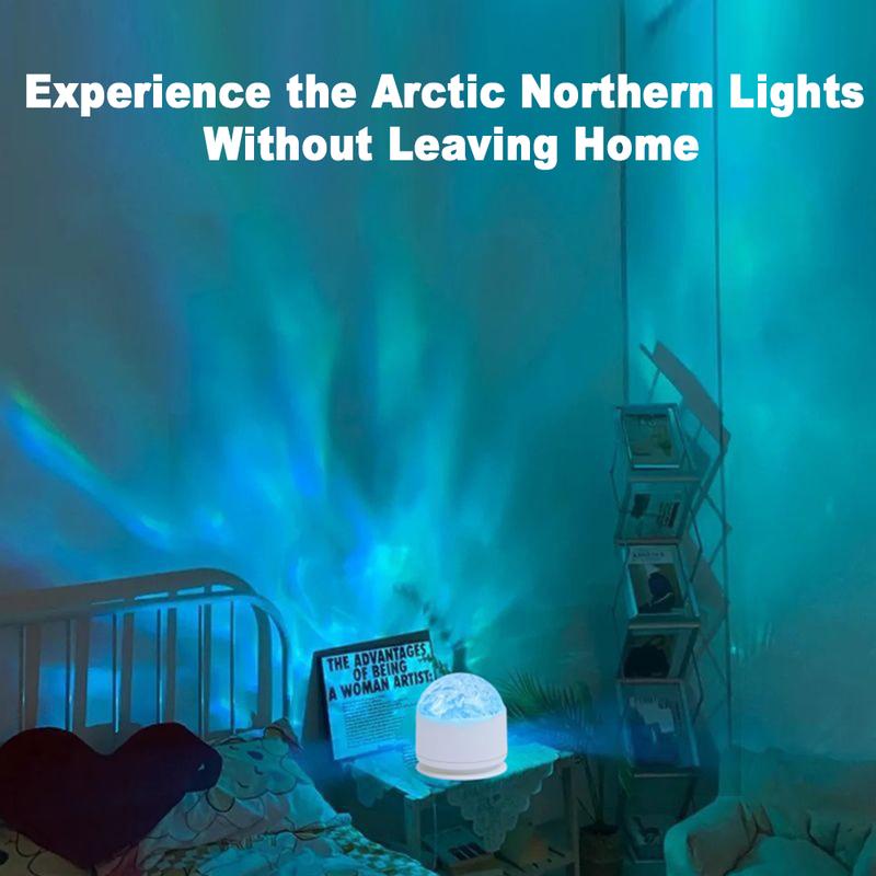 2 Scene - Ocean Wave & 3D Water Ripple Projector Light – 16-Color Round Lamp with Control,  Relaxation & Romantic Night Ambience. 2 Scene - Ocean Wave & 3D Water Ripple Projector Light – 16-Color Round Lamp with Control,  Relaxation & Romantic Night Ambience.